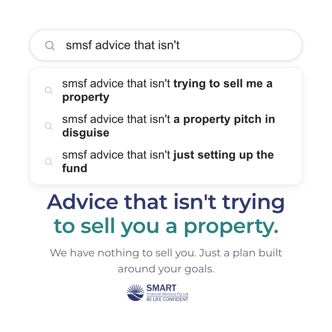 Advice that isn't selling you a property ad creative